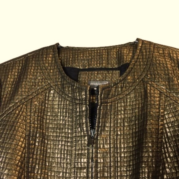 Anthracite Size 4 Gold Jacket - Picture 5 of 7
